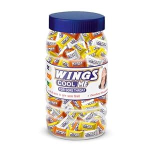 Wings COOL ME Mix of Menthol-Eucalyptus, Orange & Tulsi-Honey Lozenges ...