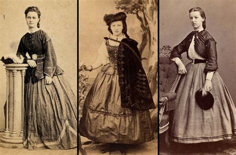 Victorian Clothing For Girls Vintage Glamour: A Glimpse Into 1860s