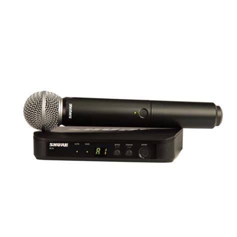 Buy Shure BLX24IN/SM58 Wireless Vocal System with SM58 Online | Bajaao