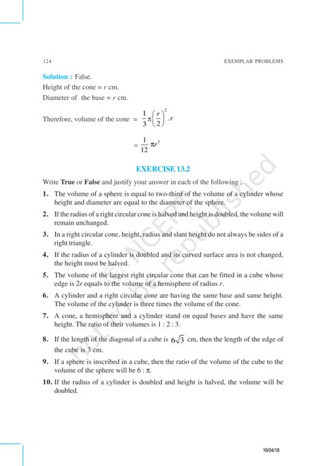 NCERT Exemplar Class 9 Maths Chapter 13 - eSaral