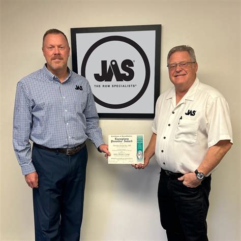 Celebrating Our Commitment to Excellence — Joint Active Systems