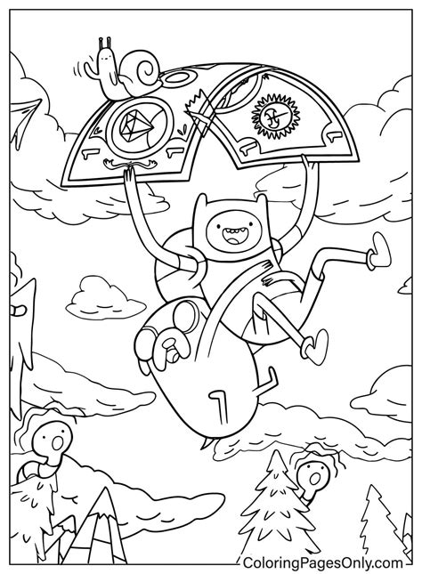 Adventure Time Color Pages 的图像结果