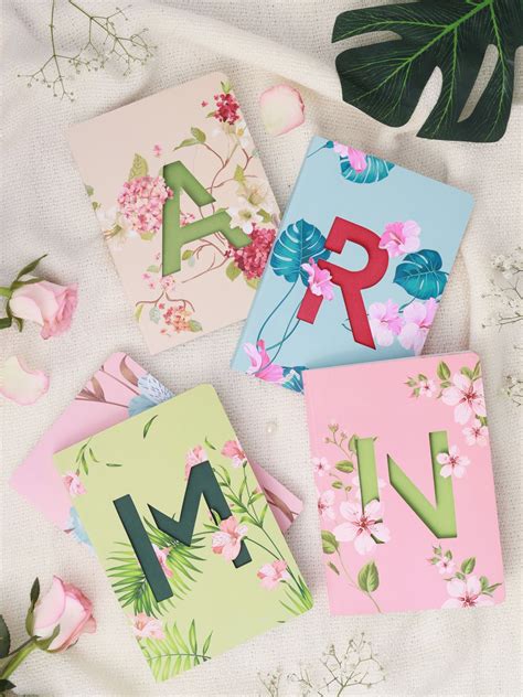 Floral Initials