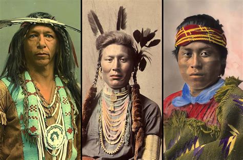 Image result for Native American Colorized