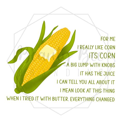 Corn Song Lyrics DIGITAL DECAL - Sublimation and Print & Cut Files ...