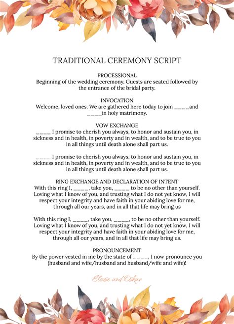 Image result for Non-Religious Wedding Ceremony Scripts