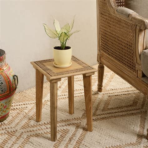 Square Wooden Table/Stool