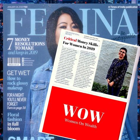 Featured in Femina – Again! – Women On Wealth
