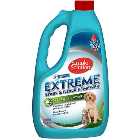 Pet Stain & Odor Remover - Extreme Spring Breeze - Enzyme-Based Formula ...