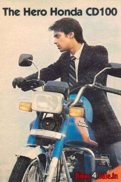 Hero CD 100 Motorcycle Picture Gallery. Salman Khan with Hero Honda ...