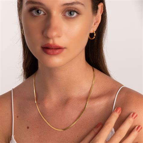 Snake Chain i 925 sterling silver i 18kt Gold vermeil – KIMARA