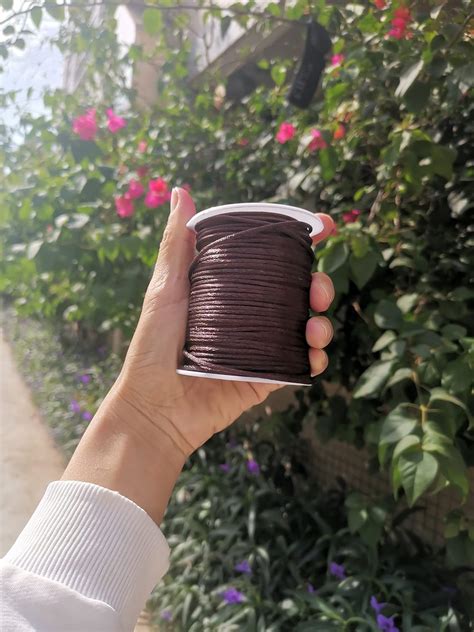 Buy 2mm Nylon Satin Cord, Rattail Trim Thread for Chinese Knotting ...