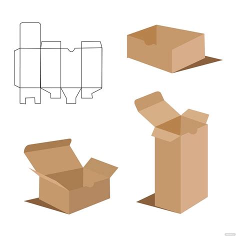Box Packaging Vector in Illustrator, JPG, SVG, EPS, PNG - Download | Template.net