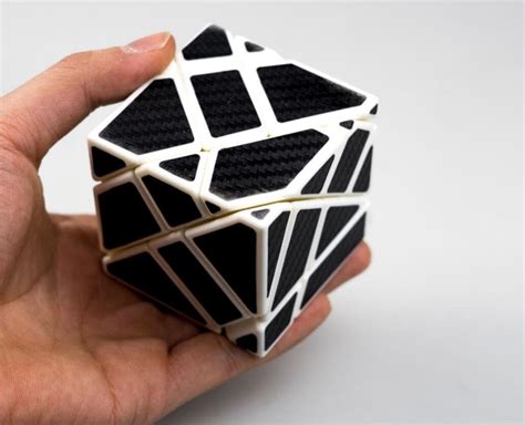 CuberSpeed Ghost 3x3 White with Black Sticker Magic India | Ubuy