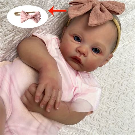 Realistic 3D Skin Reborn Baby Doll with Visible Veins, Lifelike Newborn ...