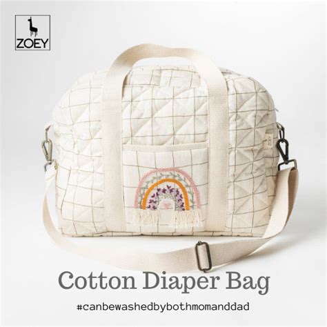 Cotton Diaper Bags: Stylish and Practical Choices for Eco-Friendly ...