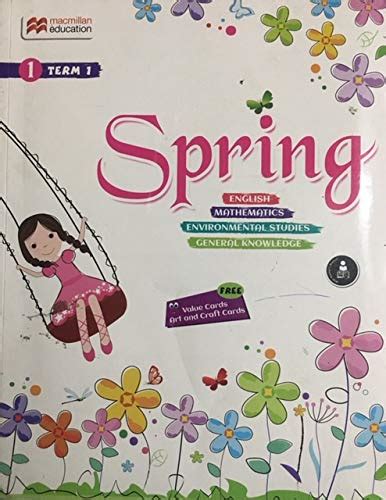 'SPRING CLASS 1 TERM 1 (ENGLISH, MATHEMATICS, EVS, GK) WITH FREE ART ...