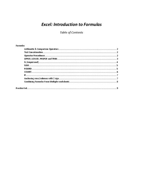 Image result for Intro to Formulas Excel