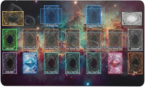 Buy AART TM Custom Galaxy Template 2017 Master Rule 4 Link Zone Playmat ...