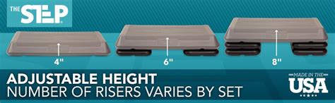 Buy The Step Original Circuit Size Aerobic Platform with Black Nonslip ...