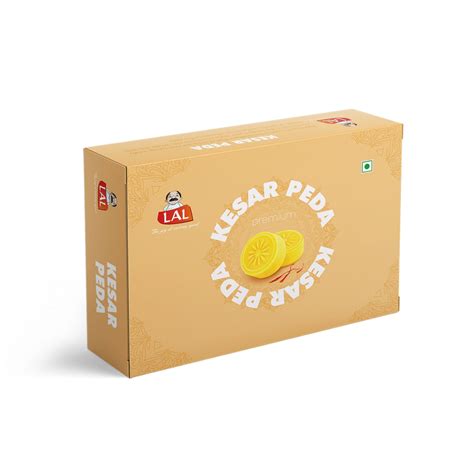 Buy Kesar Peda from Lal Sweets, Bangalore Online | Foodwalas