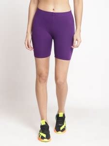 Gracit Solid Women Purple Regular Shorts - Buy Gracit Solid Women ...