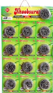 KHOOBURAT STEEL SCRUBBER KHOOBSURAT STEEL SCRUBBER Scrub Pad Price in ...