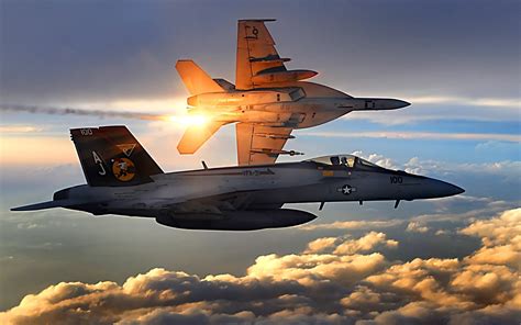 F18 Super Hornet Breaking Sound Barrier