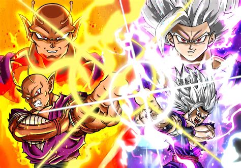 Beast gohan and orange piccolo fanart by me! : r/dbz