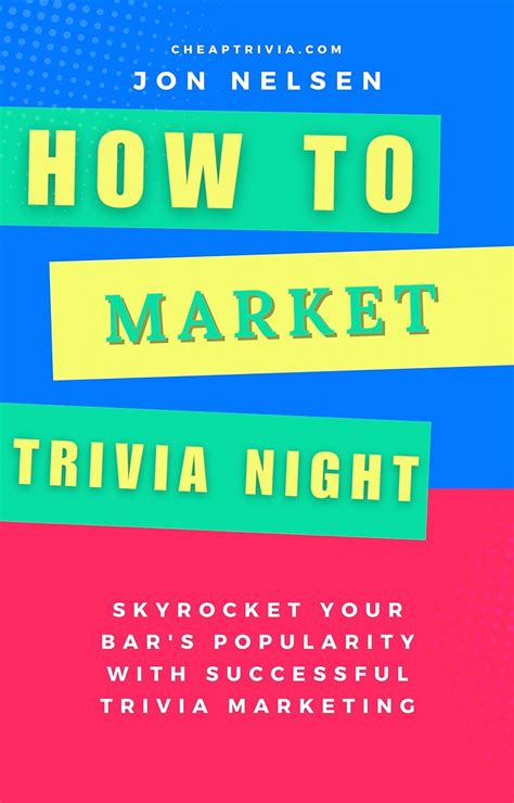 How to Market Trivia Night: Skyrocket Your Bar's Popularity with ...
