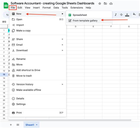 Creating Google Sheets Dashboards (Explained with Examples & Templates)