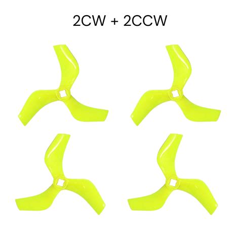 Gemfan D75mm Ducted PC 3 Blade 1.5mm & M5 Propellers 2CW + 2CCW – Clea ...