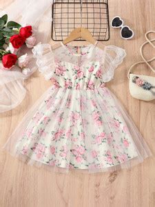 Miss & Chief Girls Midi/Knee Length Party Dress Price in India - Buy ...