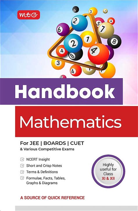 Buy Handbook of Mathematics For JEE, CUET, Boards and Various ...