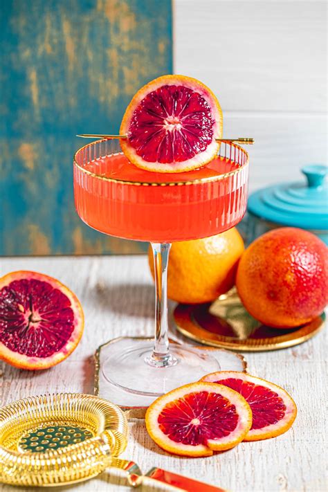 Blood Orange Martini - Mixop