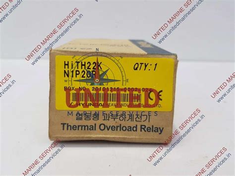 HYUNDAI HITH-22K THERMAL OVERLOAD RELAY | United Marine Services