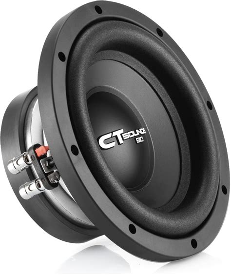 Amazon.com: CT Sounds Hydro 8” Dual 2-Ohm 600-Watt Shallow Mount Car ...