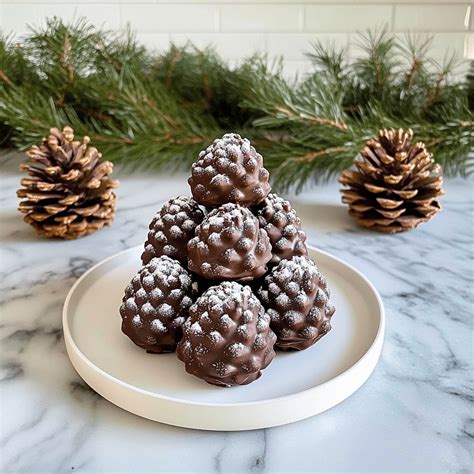 Irresistible Cozy Chocolate Pine Cones for Christmas Magic