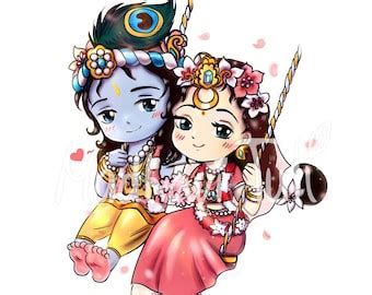 Buy HD File Shri Radha, Radha Krishna, 4k High Quality Wallpaper ...
