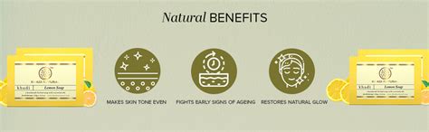Buy Khadi Natural Herbal Lemon Soap, 125g - Pack of 2 Online at Low ...
