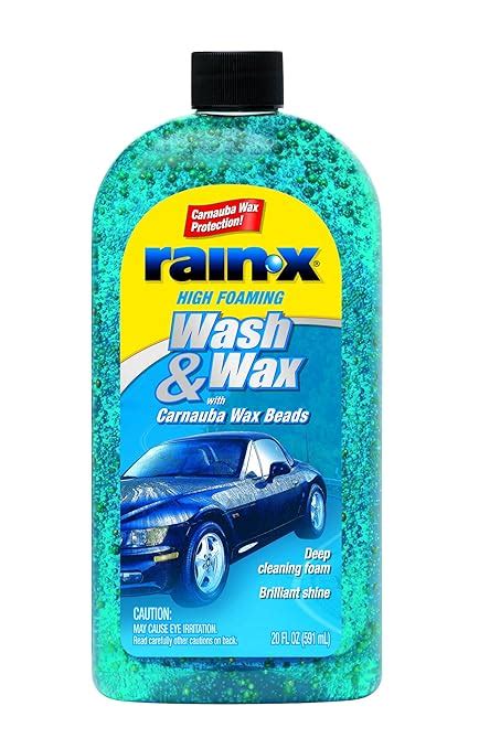 Rain-X Wash and Wax with Carnauba Wax Beads (591 ml): Amazon.in: Car ...