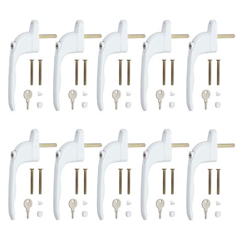 Buy Justech Window Handle 10 Pieces Window Handles Universal Inline ...