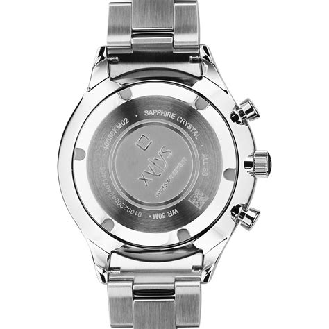 Buy Online Xylys Triumph Swiss Chronograph Stainless Steel White Dial ...