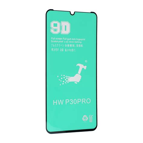 PMMA zastita zakrivljena 360 film za Huawei P30 Pro crni - Mob-Shop