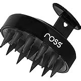 Ross Hair Scalp Massager Shampoo Hair Brush with Soft Silicone Bristles ...