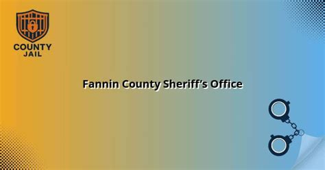 Fannin County Sheriff's Office