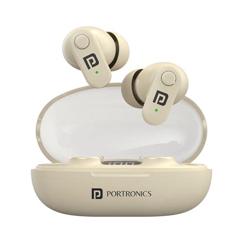 Portronics Harmonics Twins S16 in Ear Wireless TWS Earbuds with 24 Hrs ...