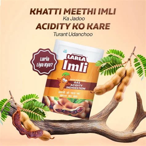 Larla Imli Antacid Sachets | Instant Relief from Acidity, Gas, Heartbu ...