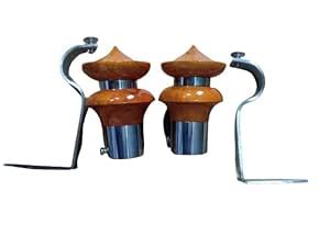 Buy Stainless Steel Curtain Finial with Brackets - Pack of 6 | AB-03 ...