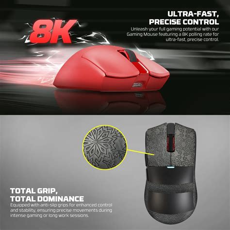 وايرلس جيمنج ماوس FANTECH WG13P TANTO PRO Tri Mode Connection (8K ...